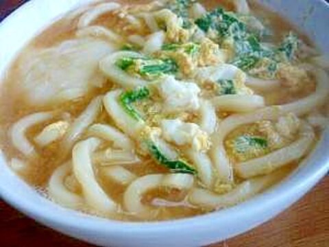 ＊ニラ入り・かきたま力うどん＊